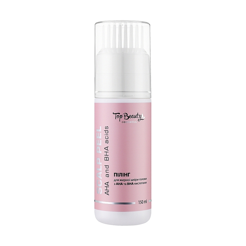 Пілінг для жирної шкіри голови Top Beauty Scalp Peel AHA and BHA Acids з АНА та ВНА кислотами, 150 мл